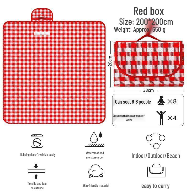 Waterproof Thickened Picnic & Camping Mat for Outdoor Use