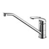SANEI Single Hole Kitchen Faucet, Top-Mounted, Aerated Spray, Ring Lever, K87110TJV-13