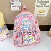 Kindergarten Primary School Students Schoolbag Cartoon Animation Cute Printed Boys And Girls Backpack Children'S Backpack