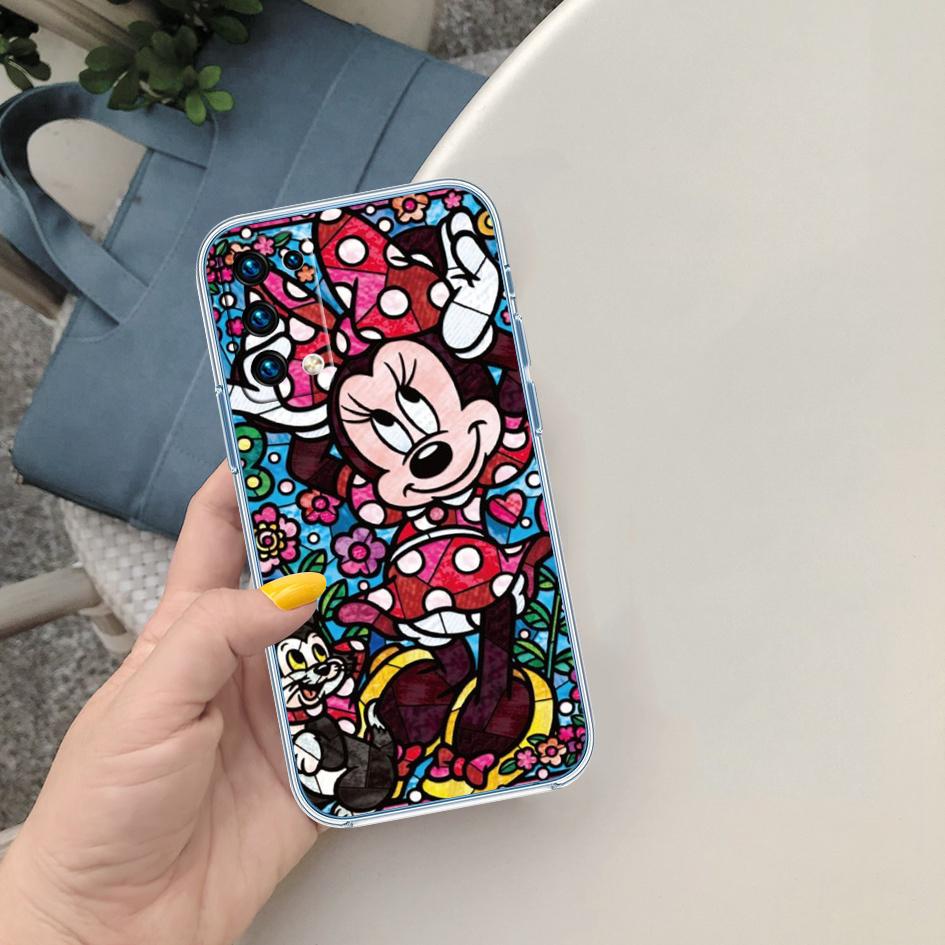 CJ77 Mickey Minnie Mouse Case for Motorola Moto G10 G20 G30 G31 G32 G34 G35 G41 G42 G50 G51 G52 G55 G60 G60S G62 G71 G72 G75
