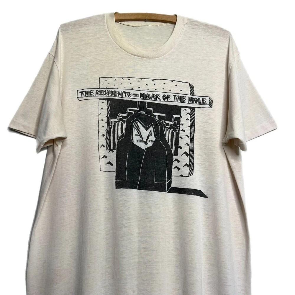 The Residents wHITE TShirt NEW The Residents Band Heavy Cotton KK368 Unisex T-Shirt XXXL