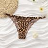 SHEIN Europäische & Amerikanische Sexy Leopardendruck Nahtlose Slips - Damen Übergröße Dünne Träger Unterwäsche