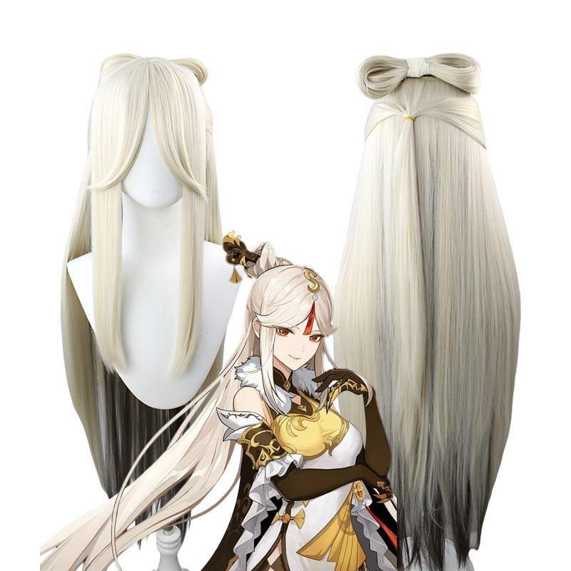 Genshin Impact Ning Guang Wig For Cosplay And Costume Parties High Quality And Lightweight