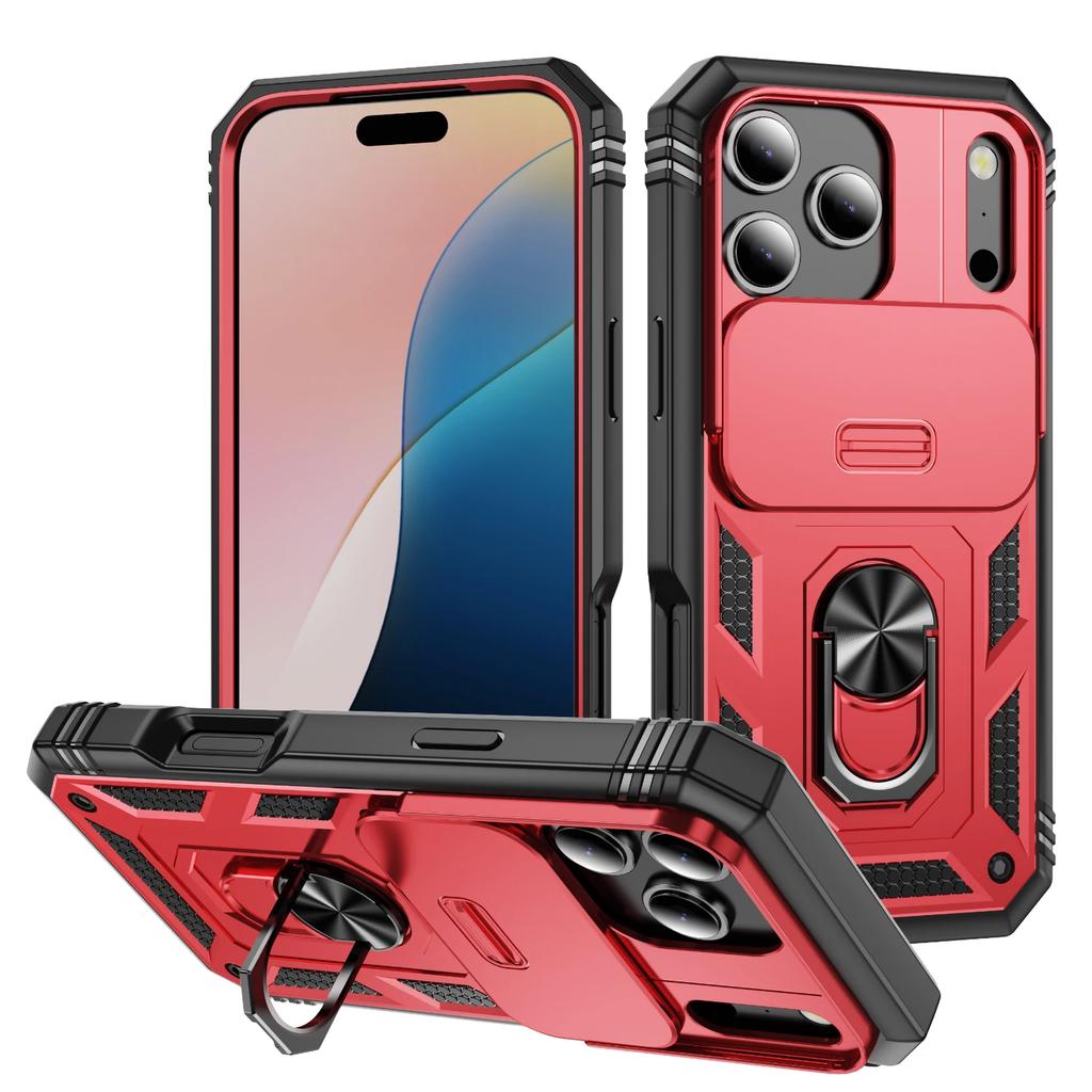 Otter Armor Box Heavy Duty 360 Rotate Holder Phone Case for IPhone 17 16 15 14 Plus 13 12 Pro Max 16e Slide Cover