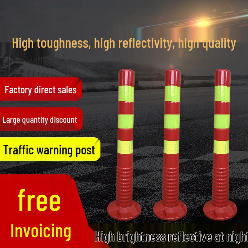 Flexible Reflective Traffic Warning Post