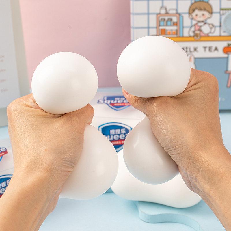 Slow Rising Squishy Stress Relief Soap Balls Dessert Bread Butter Squishies Slow Rebound Squeeze Toy Gift For Adhd Party Favors