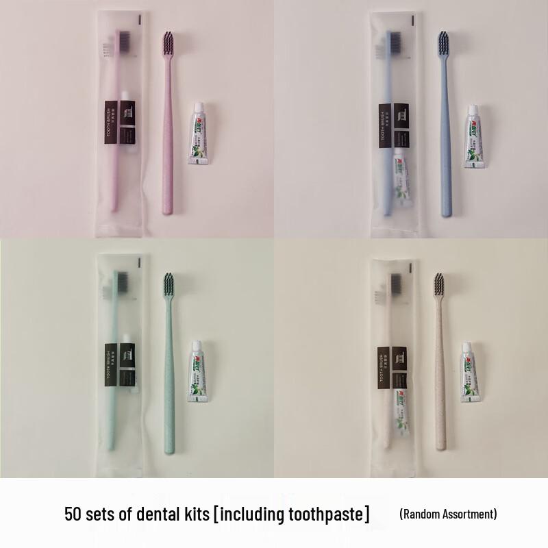 Hotel Disposable Toothbrush & Toothpaste Kit