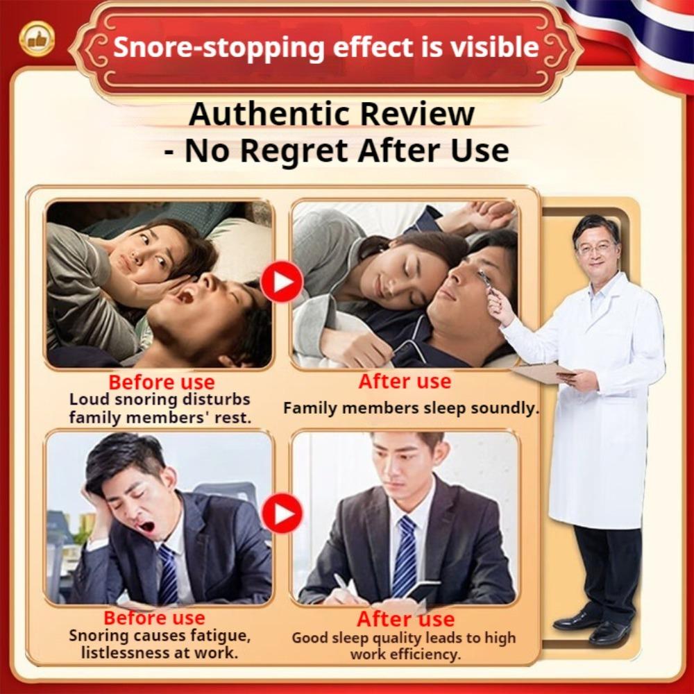 Snoring root special anti-snoring sticker for men and women snoring