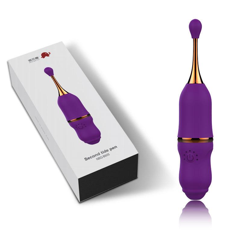 Neues Flirtgerät, Ultraschall-Sexspielzeug, austauschbarer weiblicher Hochfrequenz-Mehrkopfmasturbator, Point- und Tide-Stift, zweiter und Tide-Stift