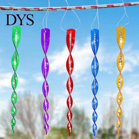 Anti Bird Rod 10Pcs Deterrent 360 Degree Rotation Garden Protection Vibrant Repellent Color Reflective Wind Spiral Tool for Orchard