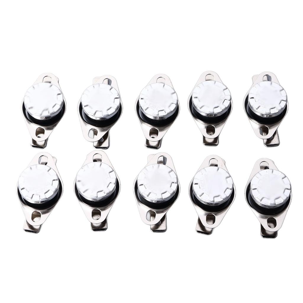 10PCS Thermal Control Switch KSD301 Normally Closed 135 Degrees Celsius Thermostat Temperature