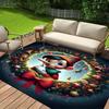 1pc Disney Pinocchio Pattern Area Rug Soft Flannel Floor Mat for Living Room, Bedroom, Kitchen, Sofa Coffee Table Floor Mat, Machine Washable