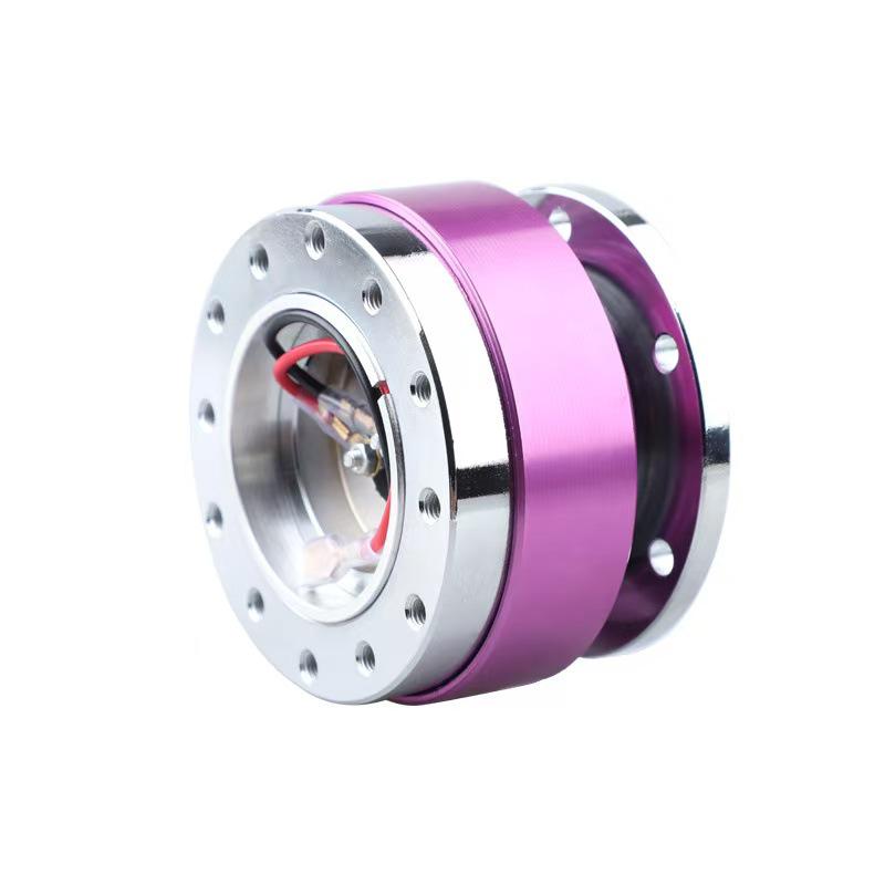 

Quick Release Racing Steering Wheel Adapter - Anti-Theft, Easy Modification for Car фиолетовый