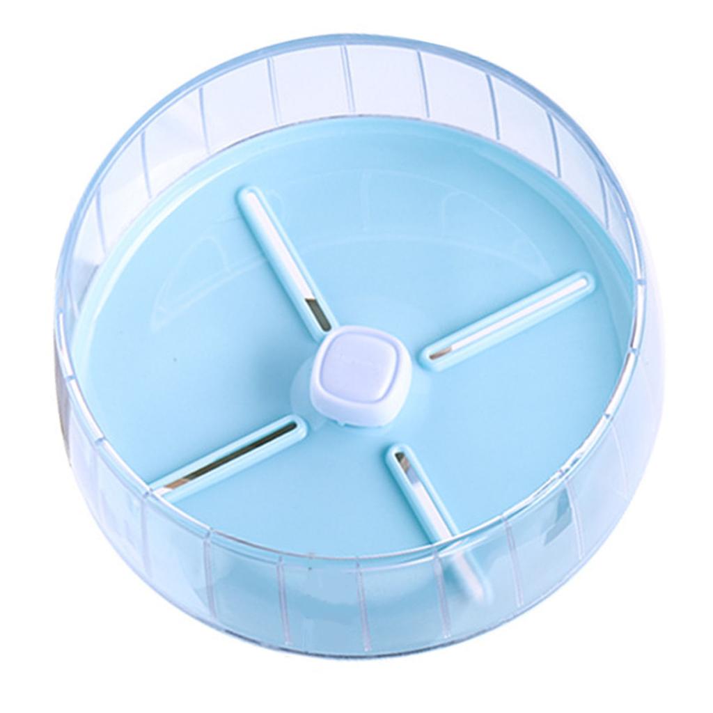 Hamster Exercise Running Wheel Silent Hamster Wheel Toys for Small Pets Hamster Cage 20cm 7.9in Blue