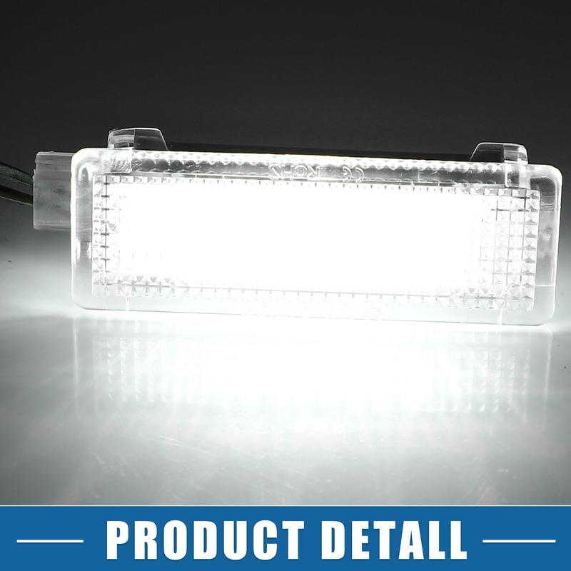 Motoforti 2pcs Trunk Light Courtesy Footwell Boot Lamp for BMW X3 11-17 for BMW X5 07-13