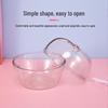 Golden Bear Acrylic Hamster Hideout: Dual-Use Bathroom & Nest for Small Pets
