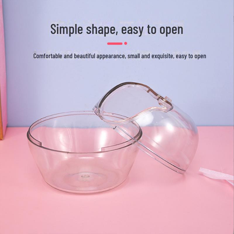 Golden Bear Acrylic Hamster Hideout: Dual-Use Bathroom & Nest for Small Pets