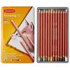 DERWENT DRAWING CRAYONS METAL BOX OF 12
