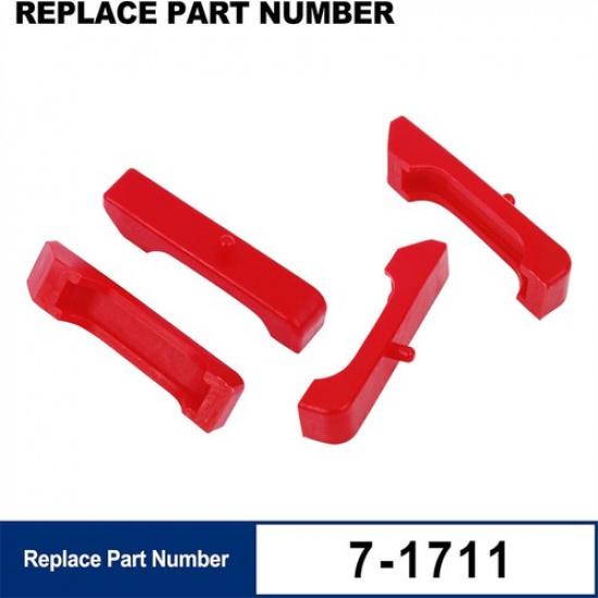 4Pcs Engine Radiator Isolation ulator Pad Mount Cushion 7-1711 For Chevrolet