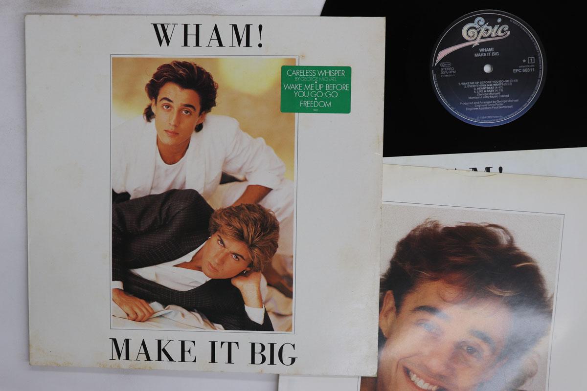 LP Record WHAM Make It Big EPC86311 EPIC 1985 Netherland Pop Used
