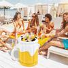 Large Inflatable Cooler Party Floating Drink Cooler2 in 1 Drink Floater and Party Supplies Summer Party Decoration Drink Floater