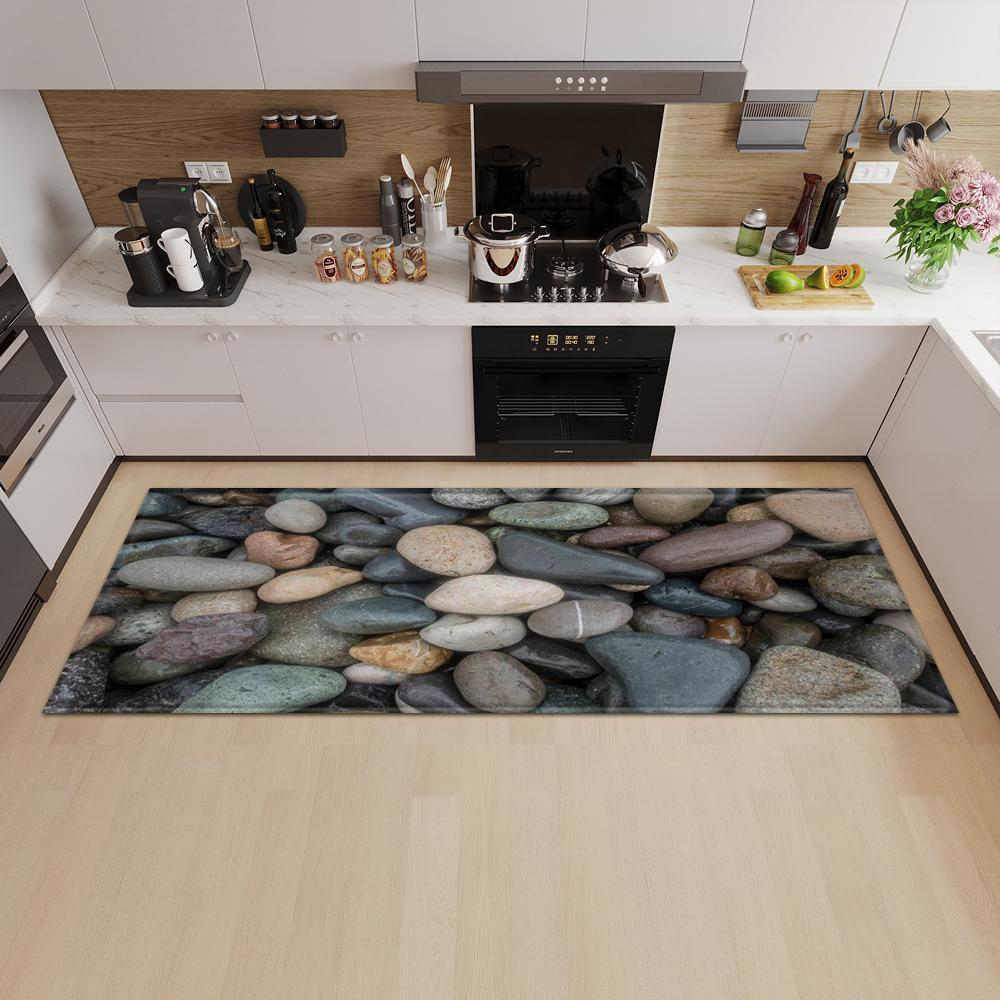 Kitchen Mat Entrance Door Mat Living Room Bedroom Long Carpet Corridor Non-slip Floor Children's Carpet