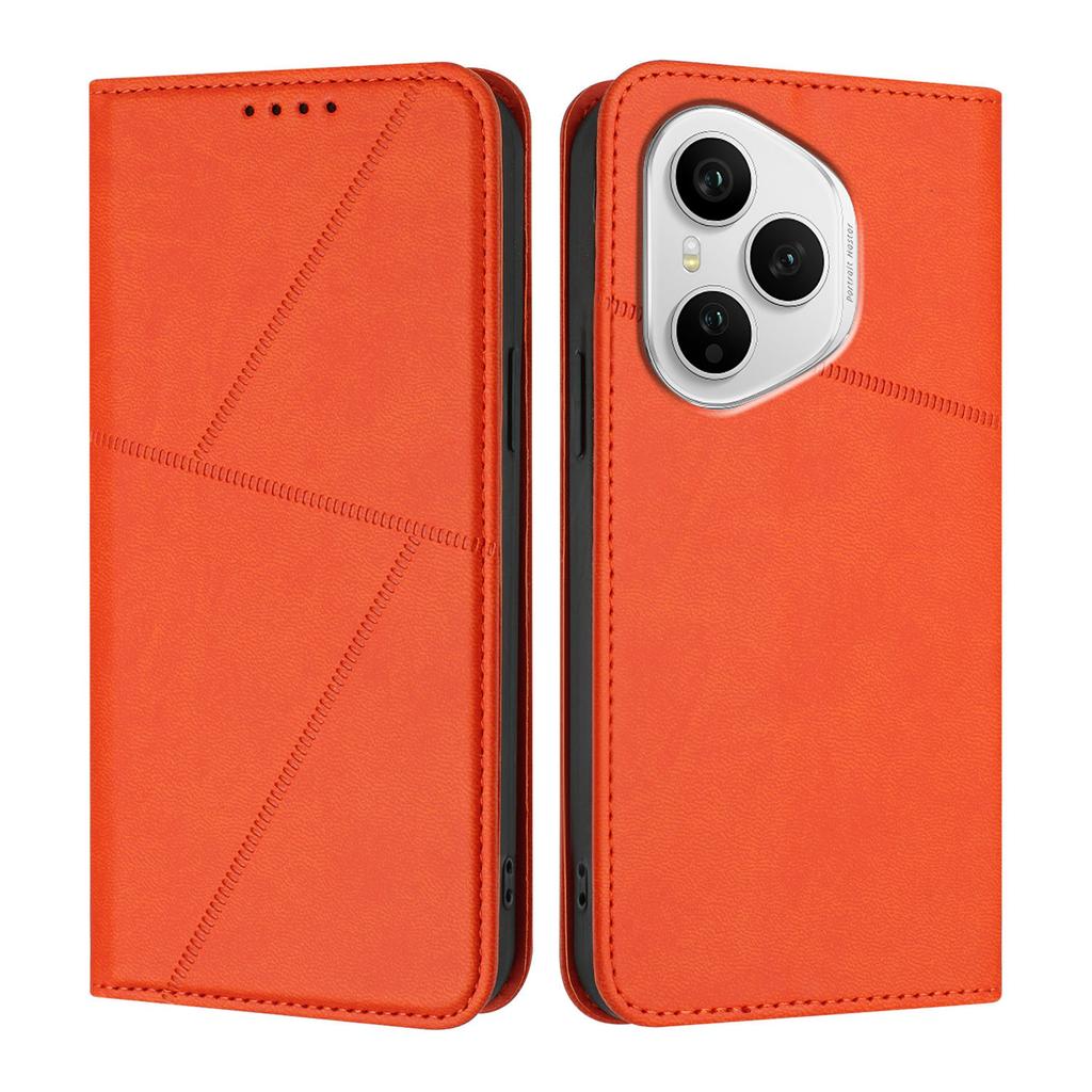 For Honor 400 Pro 5G (Global) Wallet Case Magnetic Closure Leather Flip Phone Cover with Stand