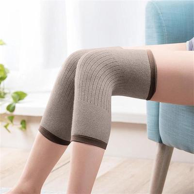 Kniebandage aus Kaschmir-Woll-Mischung für Damen und Herren - Verlängertes Design für Radfahren, Laufen und Arthritis-Prävention