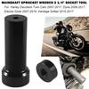 2-1/4" Main Shaft Sprocket Pulley Wrench Lock Nut Main Shaft Socket Tool for Harley