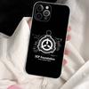 Cool S-scp Logo For IPhone 17 16 16e 15 14 13 12 11 Pro Max Mini Plus Phone Case