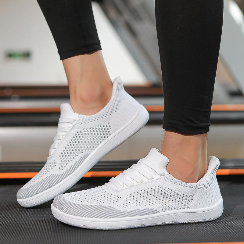 Summer large size 50 breathable fly-woven shoes lightweight cycling shoes men's and women's sports fitness skipping rope wide head casual shoes outdoo