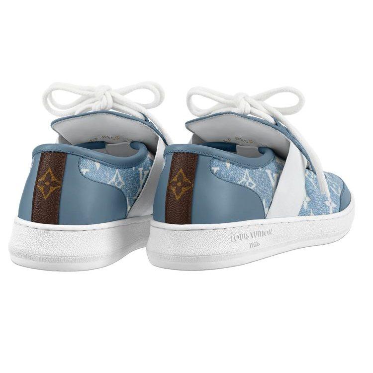 Louis Vuitton Lous Sneakers 'Denim Monogram' Women's 1AB32H