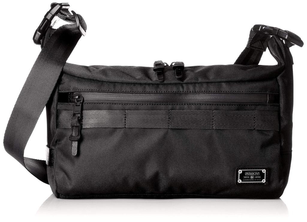 [Assob] Shoulder Bag 061411 CORDURA DOBBY 305D Black