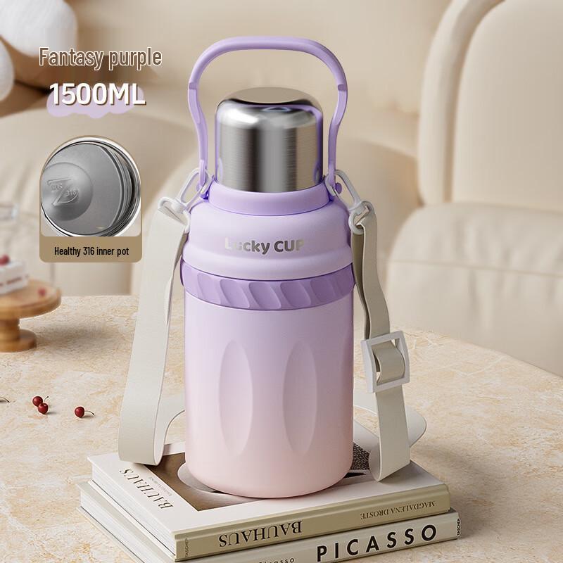 Portable Insulated Stainless Steel Water Bottle