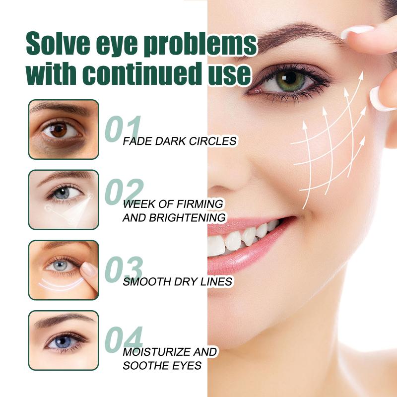 EELHOE Reishi Mushroom Eye Cream Anti-wrinkle Hydrating and Brightening Eye Care Cream one size