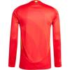 Adidas SPAIN 24 LONG SLEEVE HOME AUTHENTIC JERSEY Soccer Jersey Men's Red IP9356