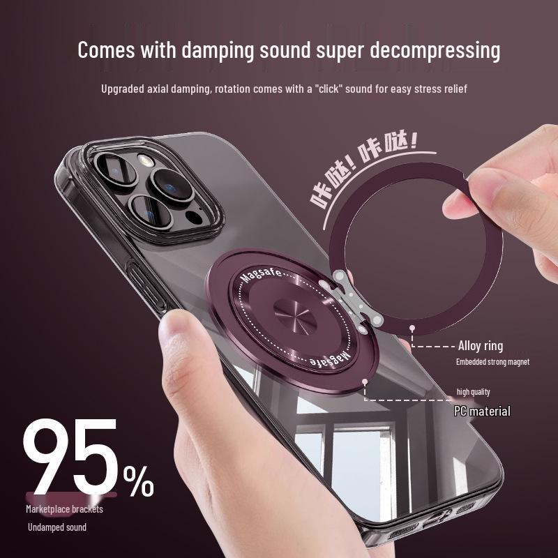 Lazy 360 Rotating Phone Holder: Ultra-Thin Foldable Stand with Iron Sheet & Plastic for Horizontal/Vertical Screens