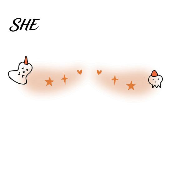 Temporary Makeup Stickers Halloween Face Tattoos, Realistic Waterproof Water Transfer Stickers, Skin-friendly Outdoor Party Art Breathable Body