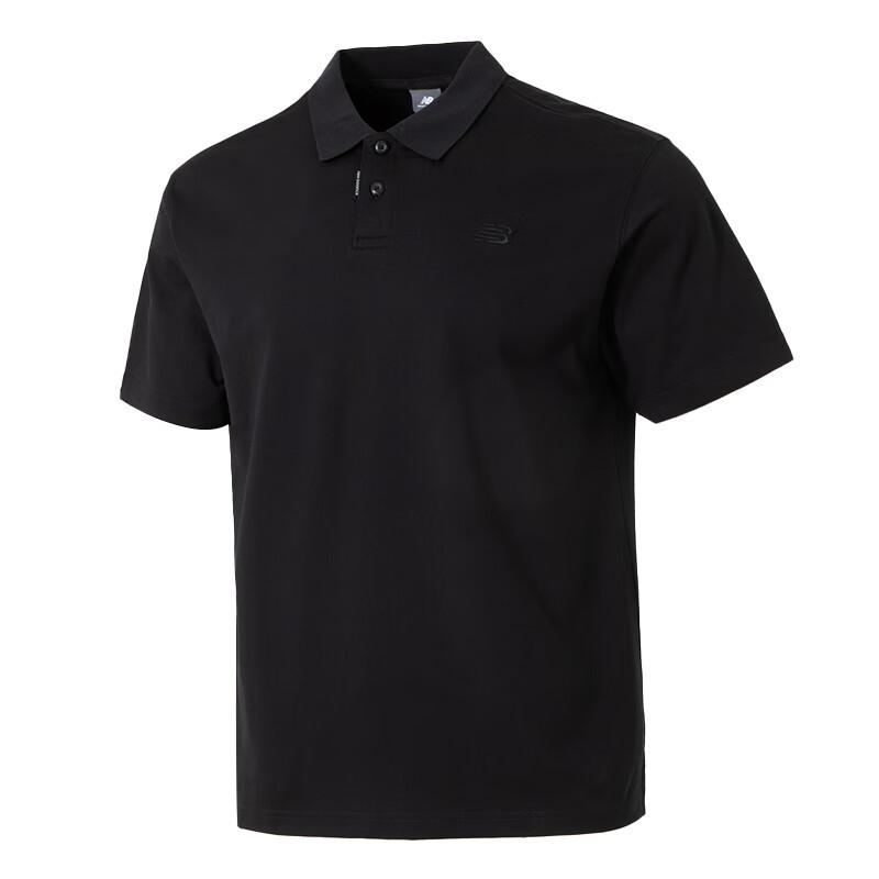 New Balance Polo Shirt Men s Black NFF27011-BK XL