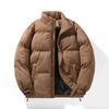 Parkas Padding Male Padded Coats Zipper Men's Down Jacket Short Korean Style Clothing Winter 2025 Youthful Clothes Reviews Many