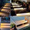 Waterproof Solar Step Lights for Outdoor Decks, Porches, Patios, and Garden Pathways