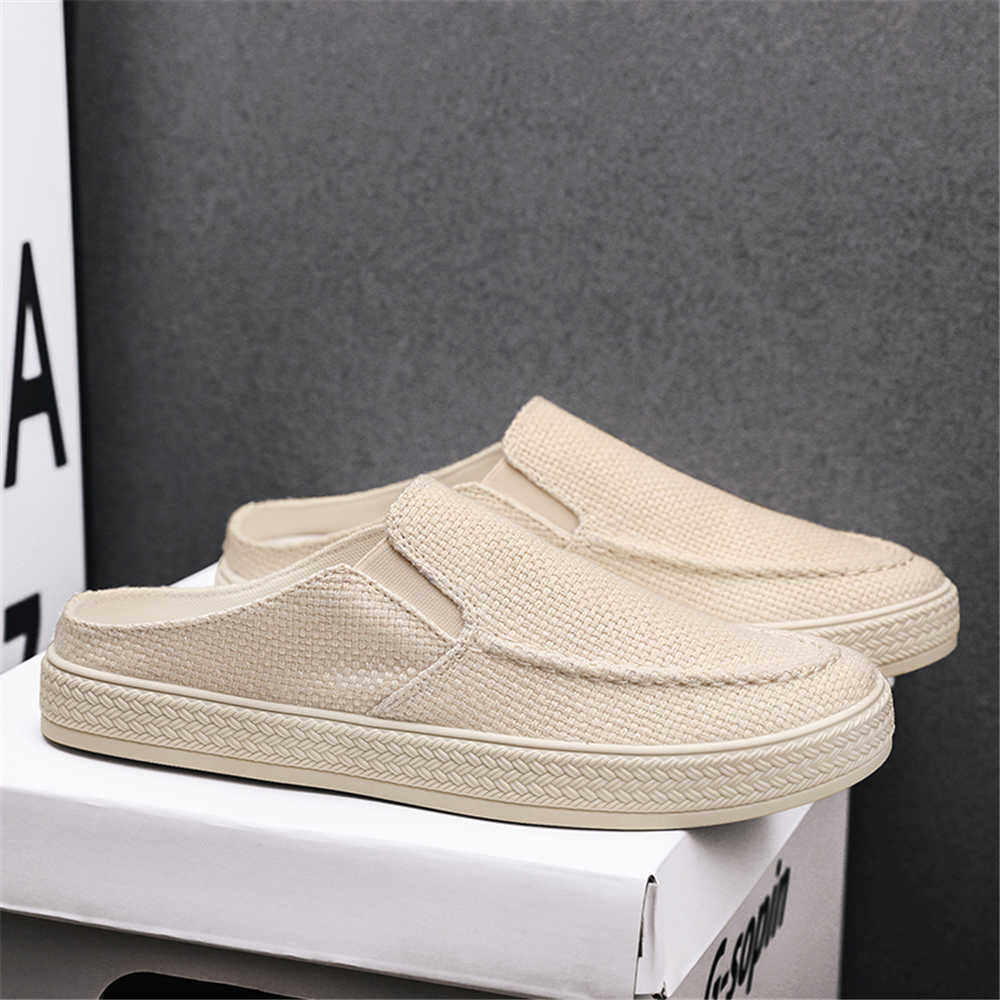 Canvas Rubber Sole Men's Loafers Luxury Vip Walking Wide Sneakers Black Men Shoes Sports Snackers Technologies Kit Sneacker