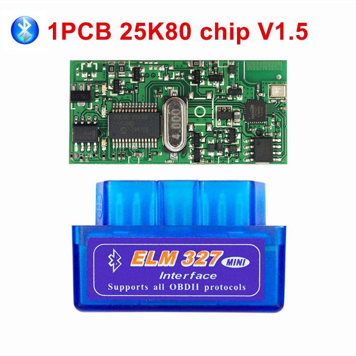 OBD2 Auto Scanner ELM327 Bluetooth/WIFI V1.5 OBDII ELM 327 BT/WI-FI 1.5 HHOBD HH OBD ELM327 Bluetooth 5.1/1.5 ELM 327 Switch On