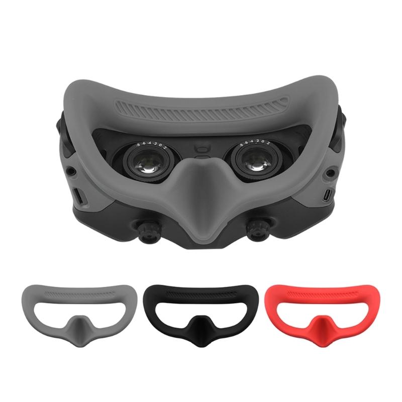 Silicone Anti-Sweat Face Eye Pad Cover Pressure-relieving Head Strap Headband for DJI Avata FPV Headset Accessories