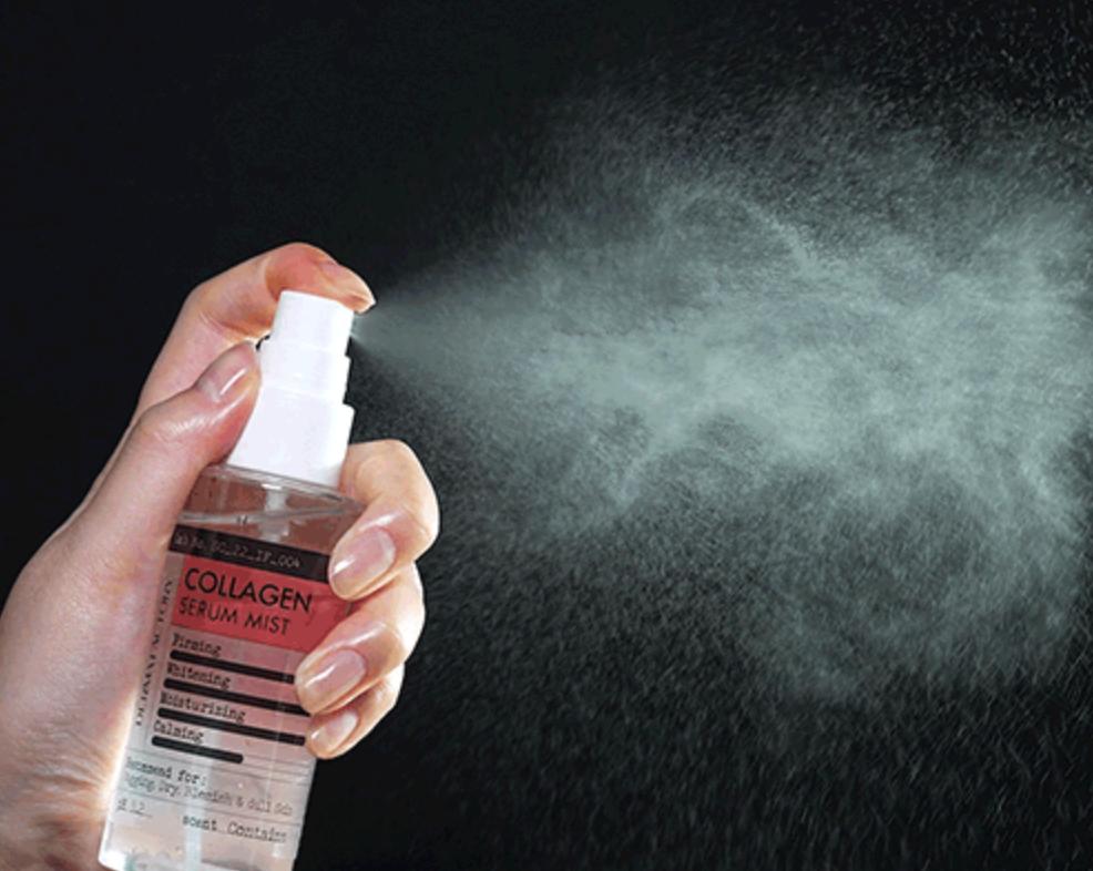 DERMA FACTORY Kollagen Serum Mist Feuchtigkeitsspendend Straffend 80ml Glow Spray K-Beauty