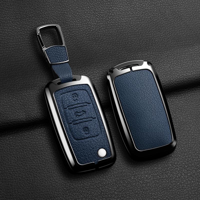 Suitable for Volkswagen Polo Tiguan Passat B5 B6 B7 Golf 4 5 6 MK6 Jetta Lavida Skoda Octavia Keycase, Car Key Protection Shell