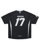 Nomaenyueol 17 Mesh Block Football Jersey - Black