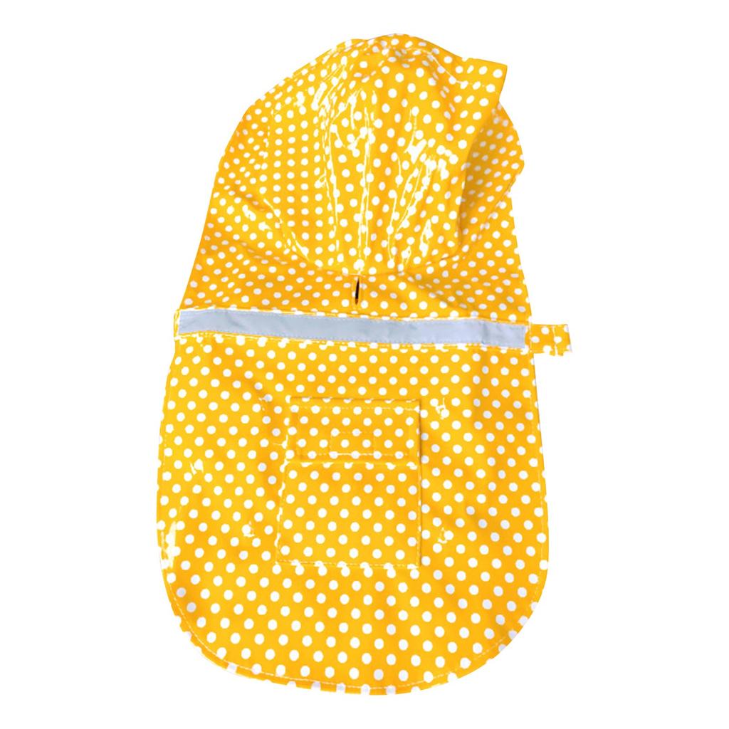 Pet Raincoat Dog Raincoat Labrador Golden -Reflective Snowproof Large Dog Clothes