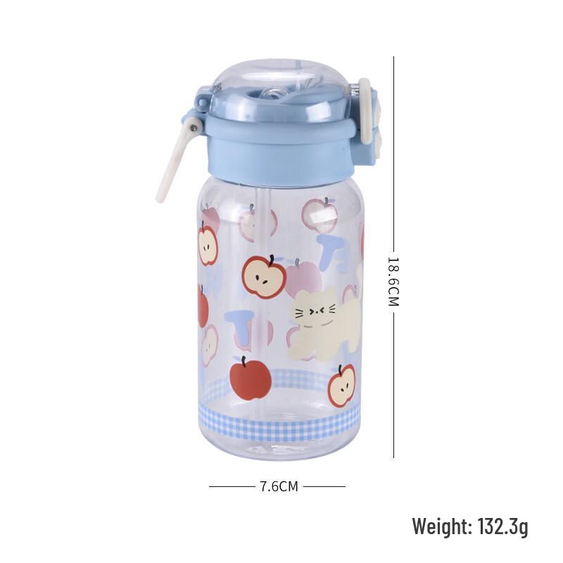 OLOEY Dual-Use Portable Straw Water Bottle