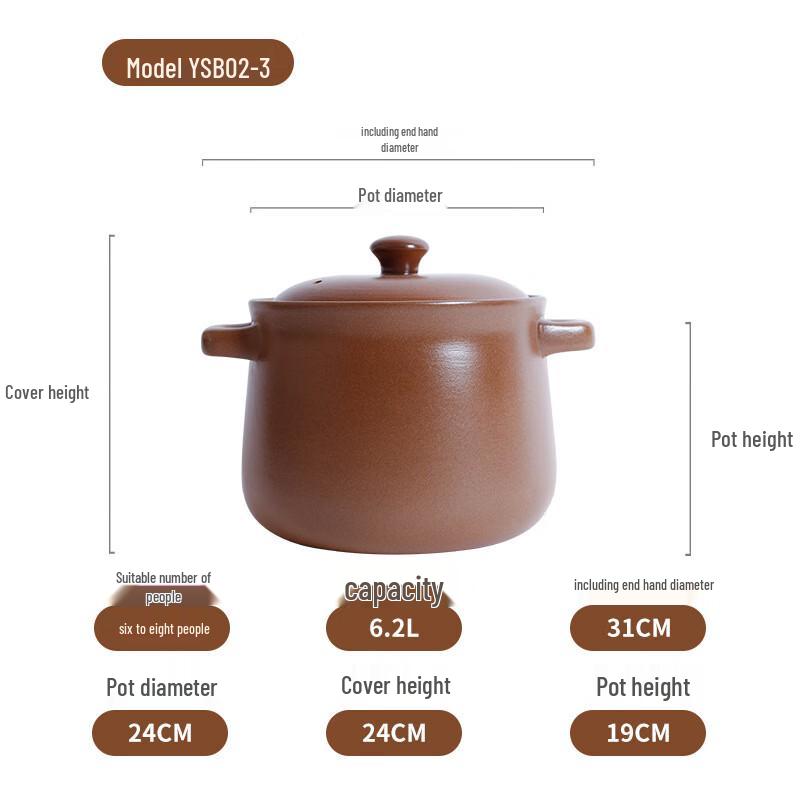Lilang Gas Stove Earthenware Pot